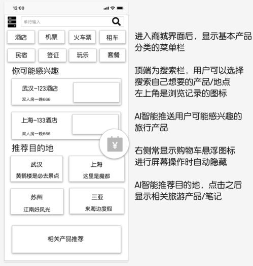 飛渡綜合旅游預訂平臺產品設計方案與開發(fā)策劃